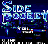 Заставка игры Side Pocket